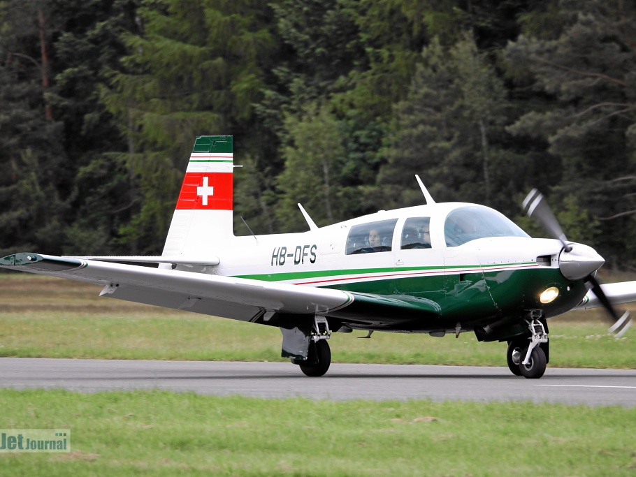 HB-DFS, Mooney M20J (2671 відвідувань) HB-DFS, Mooney M20J