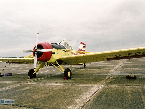 D-FOAA, PZL-106A (1783 Besuche) Stendal/Borstel 2002, (C) Jan Koennig D-FOAA, PZL-106A