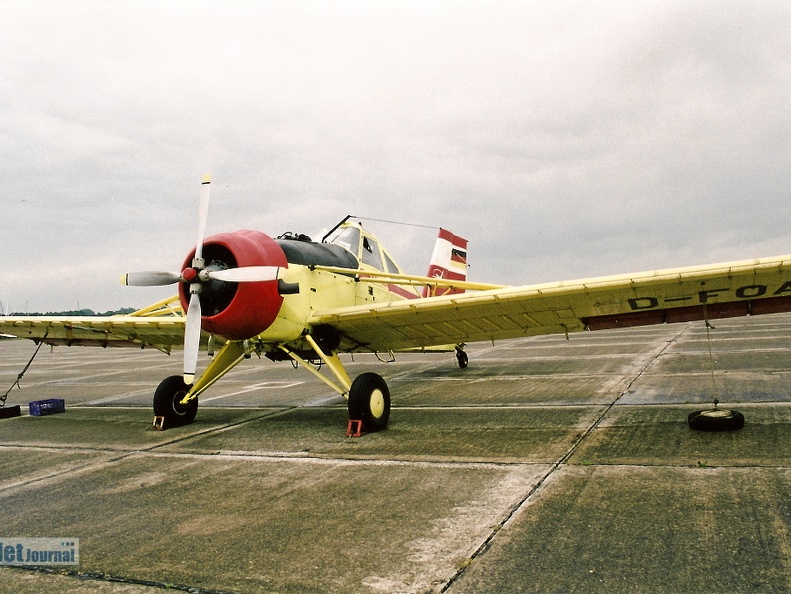 D-FOAA, PZL-106A (1781 Besuche) Stendal/Borstel 2002, (C) Jan Koennig D-FOAA, PZL-106A