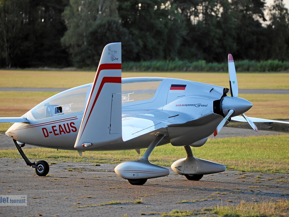 D-EAUS, Speed Canard SC-01 (2749 návštěv) Flugplatz Uelzen, EDVU D-EAUS, Speed Canard SC-01