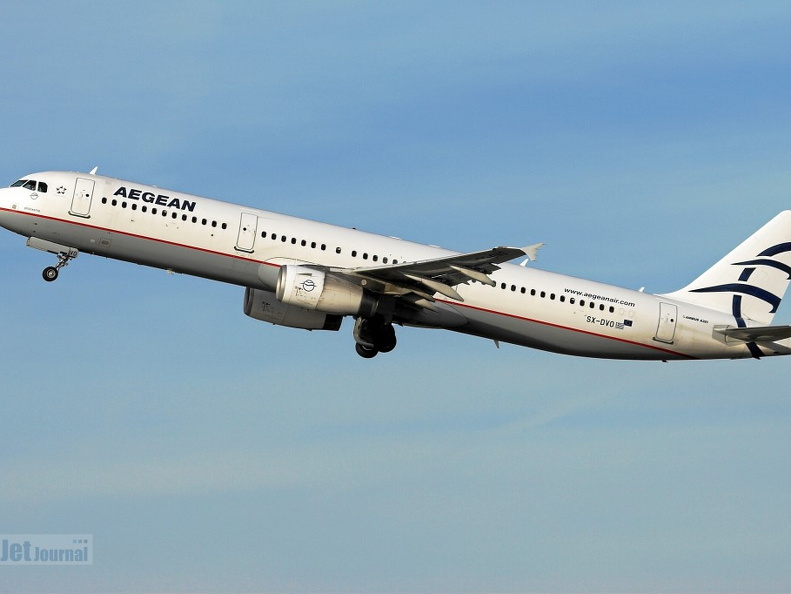 SX-DVO A321-232 Aegean Airlines DUS (1221 visite) SX-DVO A321-232 Aegean Airlines DUS