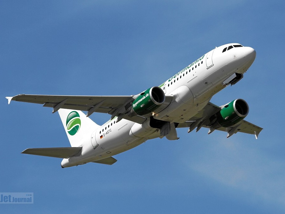 D-ASTC A319-112 Germania (1163 Besuche) D-ASTC A319-112 Germania