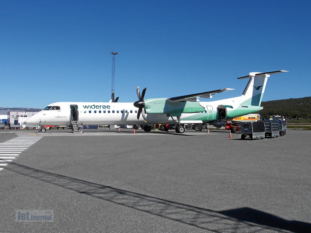 LN-WDL DHC-8 402 Widerøe TOS (4287 visitas) LN-WDL DHC-8 402 Widerøe TOS