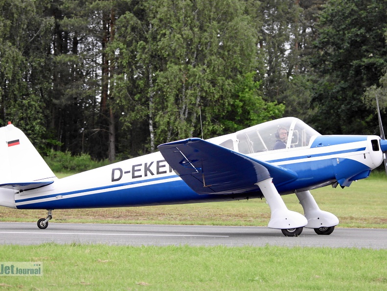 D-EKEK, Klemm-107B (2576 visingar) D-EKEK, Klemm-107B