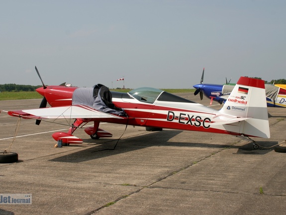 D-EXSC, Extra-330SC (1542 Besuche) Deutsche Meisterschaften im Motorkunstflug, Stendal/Borstel 2013 D-EXSC, Extra-330SC