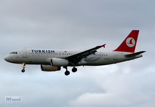 TC-JPP, Airbus A320 Turkish Airlines