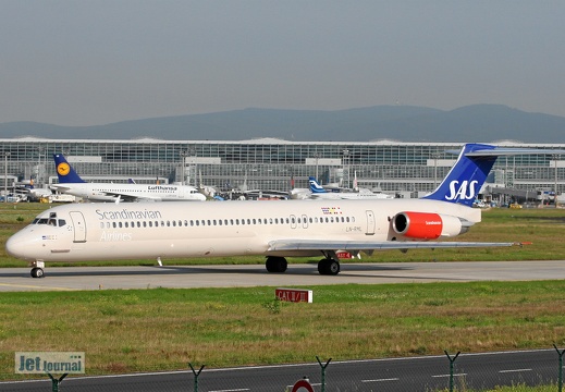 LN-RML MD-82 SAS Frankfurt FRA EDDF