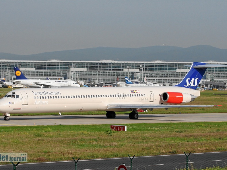 LN-RML MD-82 SAS Frankfurt FRA EDDF