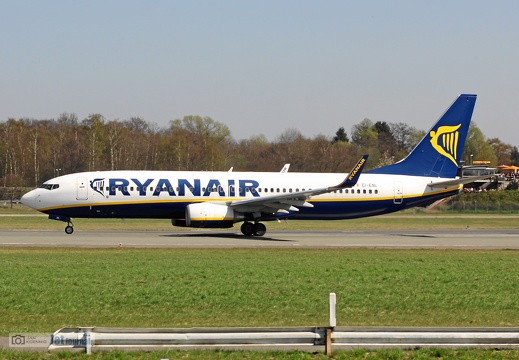 EI-ENL, Boeing 737-8AS, Ryanair (4032 visingar) EI-ENL, Boeing 737-8AS, Ryanair
