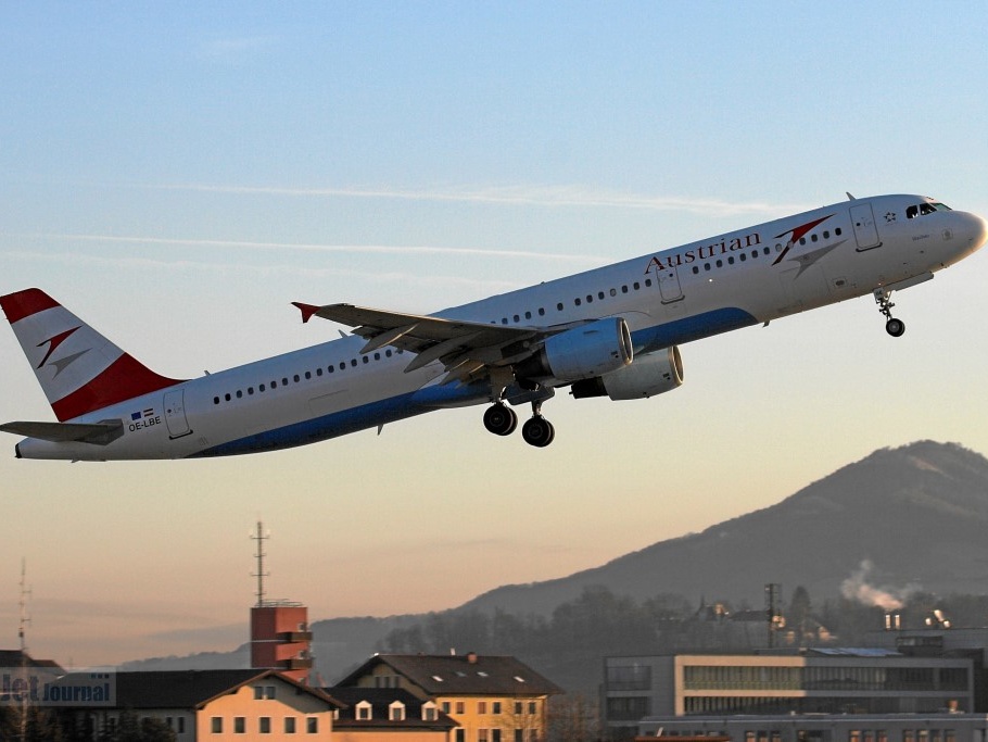 OE-LBE Wachau A321-211 AUA Salzburg SZG (1947 visingar) OE-LBE Wachau A321-211 AUA Salzburg SZG