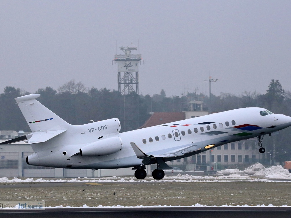 VP-CRS, Falcon 7X (2716 návštěv) VP-CRS, Falcon 7X