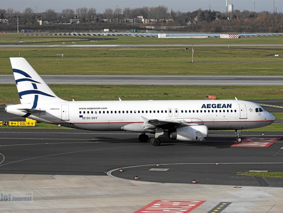 SX-DVY A320-232 Aegean Airlines DUS (1236 visite) SX-DVY A320-232 Aegean Airlines DUS