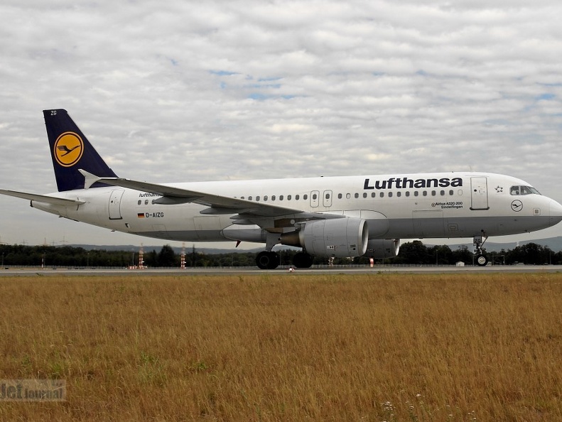 D-AIZG A320-214 Lufthansa (4133 відвідувань) EDDF FRA Frankfurt D-AIZG A320-214 Lufthansa