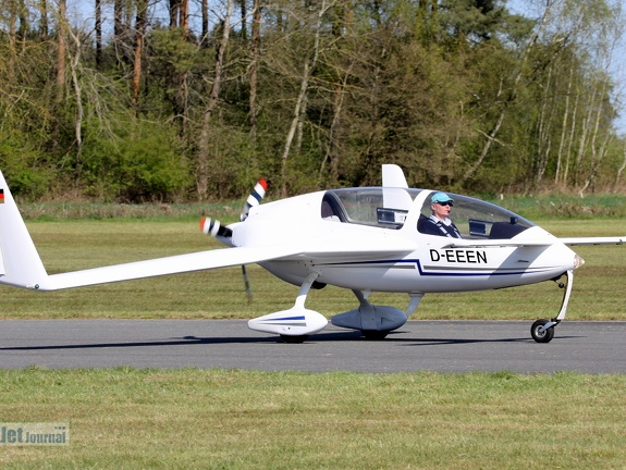 D-EEEN, Speed Canard SC01 (1989 Besuche) Flugplatz Uelzen EDVU D-EEEN, Speed Canard SC01