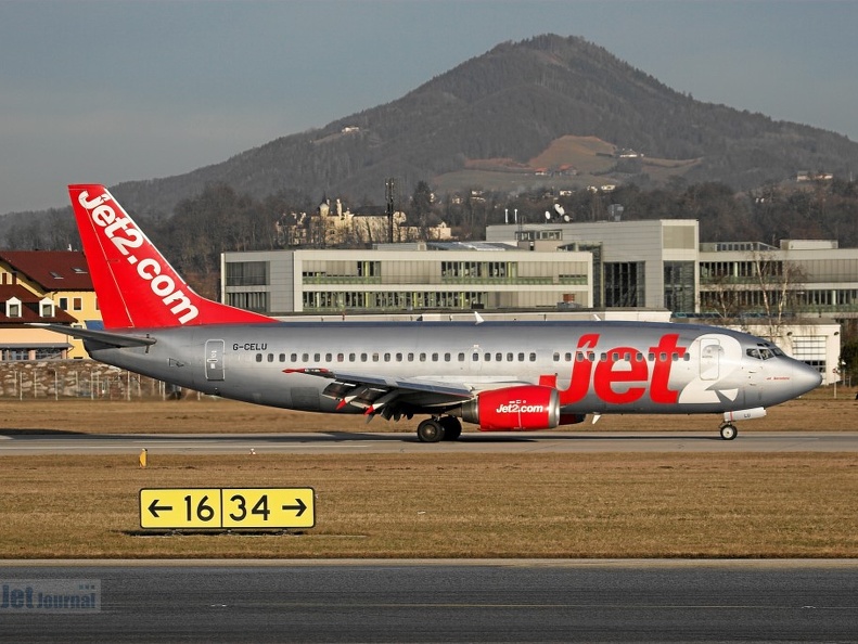 G-CELU B737-377 Jet2 Salzburg SZG