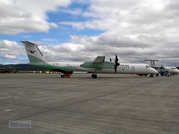 LN-WDF DHC-8 402 Widerøe TRD (4523 Besuche) LN-WDF DHC-8 402 Widerøe TRD