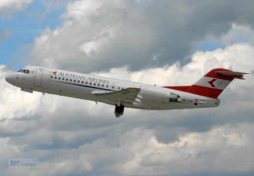 OE-LFP Fokker 70 Austrian Arrows