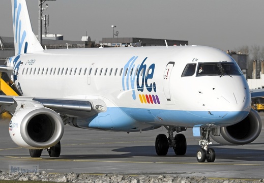 G-FBEH Embraer 195LR flybe Salzburg SZG