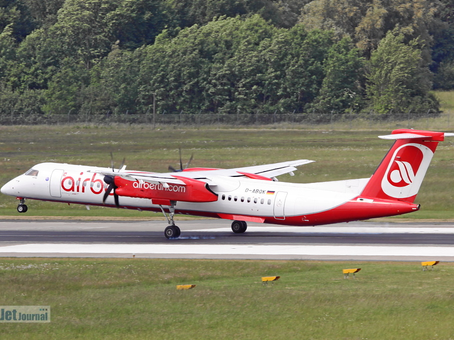 D-ABQK, DHC-8-402Q, Air Berlin (1465 odwiedzin) Hannover, HAJ D-ABQK, DHC-8-402Q, Air Berlin
