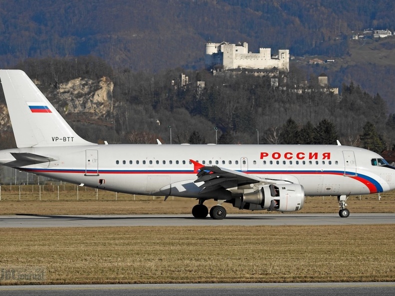 VP-BTT A319-114 Rossiya Salzburg SZG