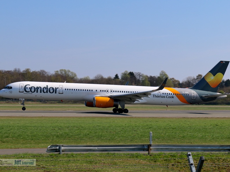 D-ABOL, Boeing 757-330, Condor