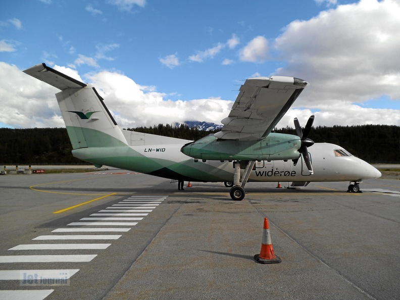 LN-WID DHC-8 103 Widerøe SOG (2472 Besuche) Sogndal Haukasen lufthavn/SOG LN-WID DHC-8 103 Widerøe SOG