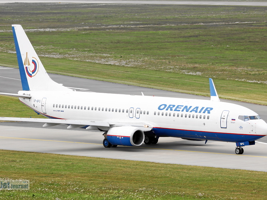VP-BPG, Boeing 737-800, Orenair (2361 Besuche) Flughafen Hannover / HAJ VP-BPG, Boeing 737-800, Orenair