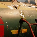 560 rot, MiG-21M, LSK der NVA, Cockpitbereich (2719 Besuche) Rest der Kabinenbeschriftung und des Qualizeichens auf einer MiG-21. (MiG-21M, ex. 560 Dermsdorf 199... 560 rot, MiG-21M, LSK der NVA, Cockpitbereich