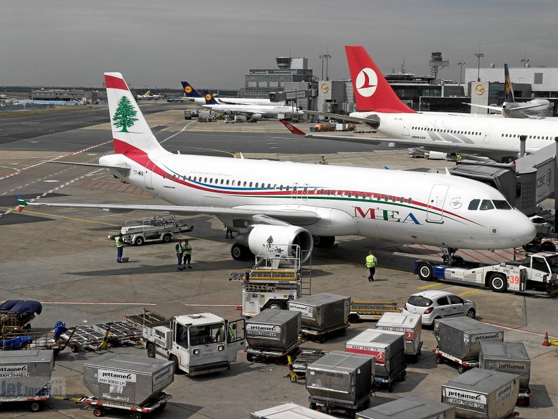T7-MRA A320-214 MEA (2534 visits) EDDF FRA Frankfurt T7-MRA A320-214 MEA