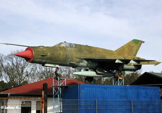 MiG-21bis, ex. NVA 875, ex. BW 24+30