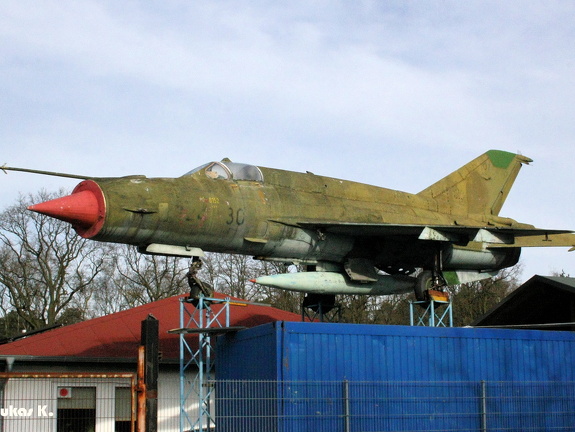MiG-21bis, ex. NVA 875, ex. BW 24+30