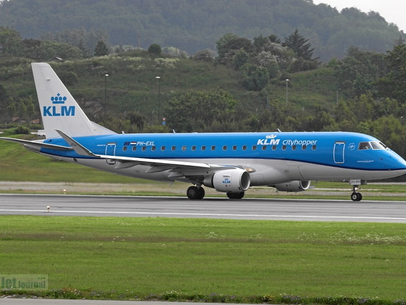 PH-EXL Embraer 175STD KLM Cityhopper (2295 visitas) PH-EXL Embraer 175STD KLM Cityhopper
