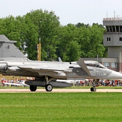 9237 JAS39C Gripen (2181 visites) Caslav Open Day 2007 9237 JAS39C Gripen