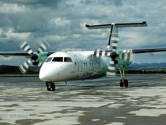 LN-WIE DHC-8 103 Widerøe Kirkenes (2516 odwiedzin) LN-WIE DHC-8 103 Widerøe Kirkenes