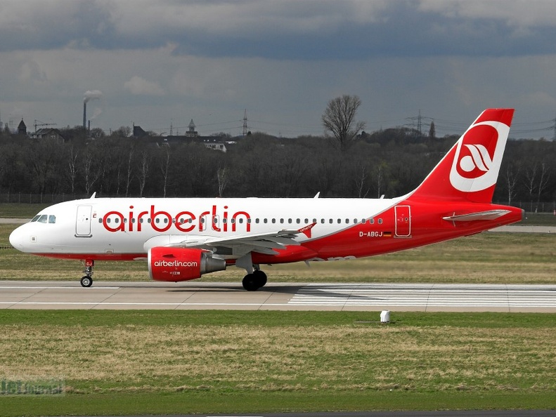 D-ABGJ A319-112 Air Berlin (2053 Besuche) D-ABGJ A319-112 Air Berlin