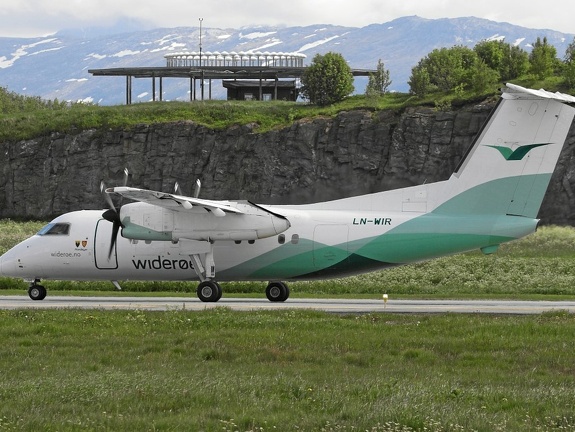 LN-WIR DHC-8-103 Widerøe Bodø (2404 відвідувань) LN-WIR DHC-8-103 Widerøe Bodø