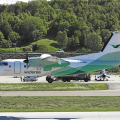 LN-WIL DHC-8-103 Widerøe BOO (2250 Besuche) LN-WIL DHC-8-103 Widerøe BOO