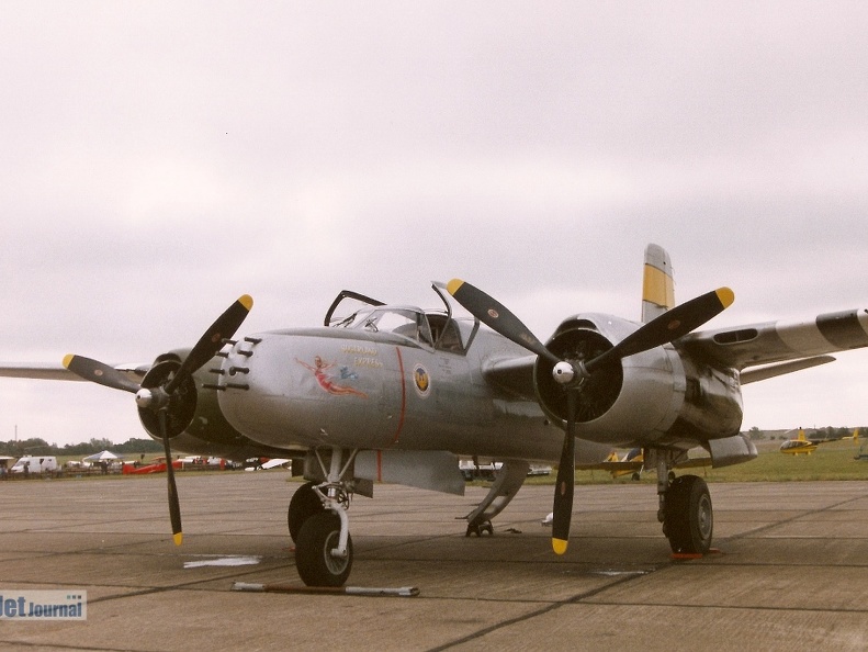 N-167B, A-26 Invader (1675 Besuche) Stendal/Borstel 1999 N-167B, A-26 Invader