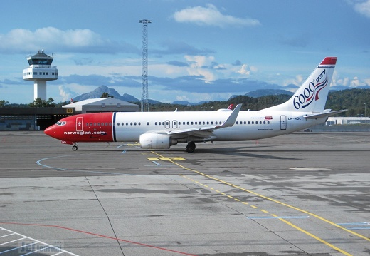 LN-NOL B737-8Q8 Norwegian BGO (1894 visingar) Bergen Flesland/BGO LN-NOL B737-8Q8 Norwegian BGO