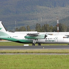 LN-WFD DHC-8 311B Widerøe TRD (3906 návštěv) LN-WFD DHC-8 311B Widerøe TRD