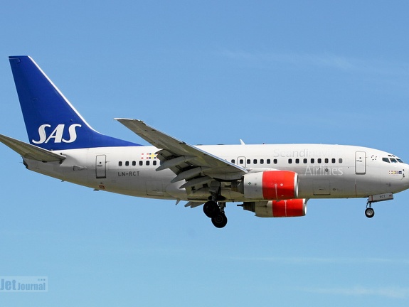 LN-RCT B737-683 SAS Norge (2871 odwiedzin) Sola/Stavanger/SVG/ENZV LN-RCT B737-683 SAS Norge