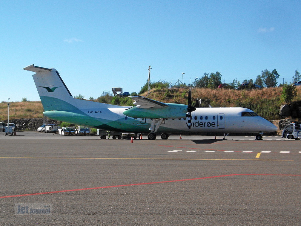 LN-WFC DHC-8 311 Widerøe TRF (3896 visite) Sandefjord Torp/TRF LN-WFC DHC-8 311 Widerøe TRF