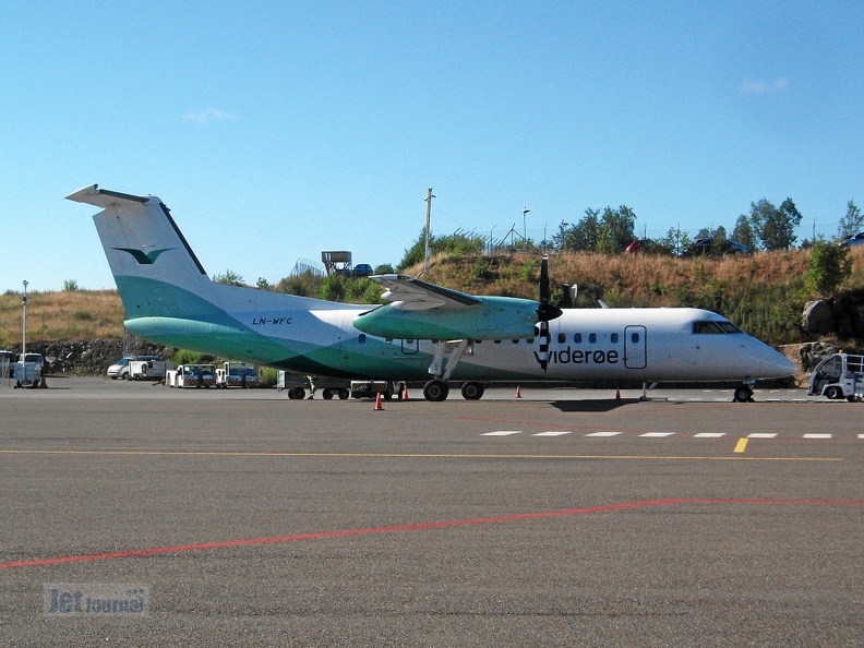 LN-WFC DHC-8 311 Widerøe TRF (2997 Besuche) Sandefjord Torp/TRF LN-WFC DHC-8 311 Widerøe TRF