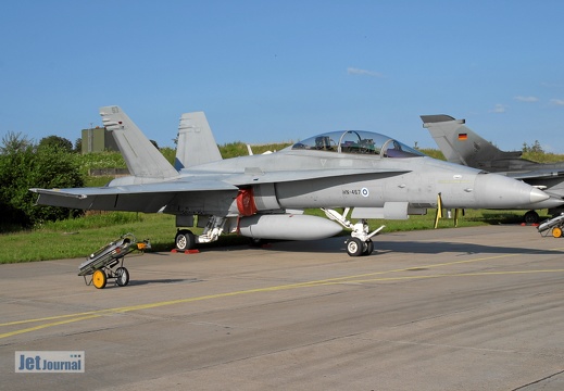 HN-467 F-18D Ilmavoimat Pic1