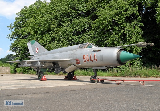 9444 MiG-21bis Malbork (805 Besuche) 9444 MiG-21bis Malbork