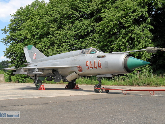 9444 MiG-21bis Malbork (818 visingar) 9444 MiG-21bis Malbork