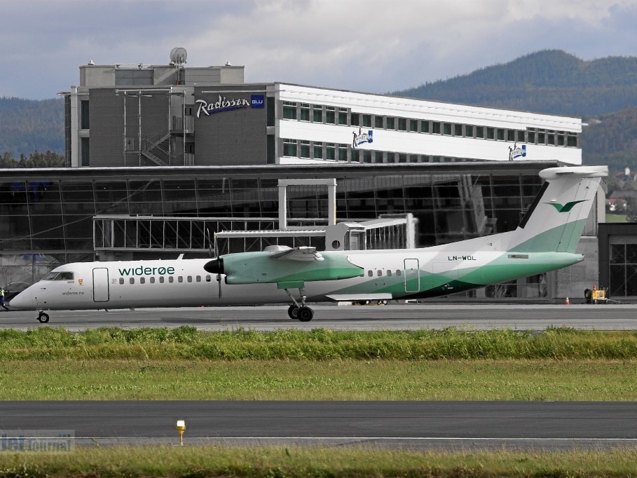 LN-WDL DHC-8 402 Widerøe (2612 visitas) LN-WDL DHC-8 402 Widerøe