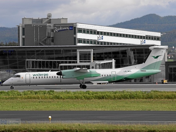 LN-WDL DHC-8 402 Widerøe (2822 Besuche) LN-WDL DHC-8 402 Widerøe