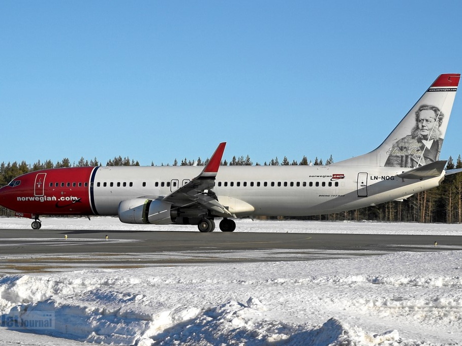 LN-NOG B737-86N Norwegian Luleå (2952 visites) LN-NOG B737-86N Norwegian Luleå