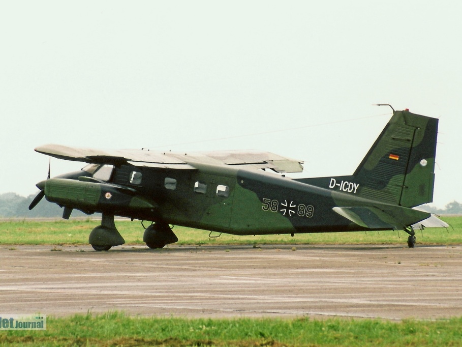 D-ICDY, Dornier Do-28 (1800 odwiedzin) 58+89 Bundeswehr, Stendal/Borstel 2002, (C) Jan Koennig D-ICDY, Dornier Do-28